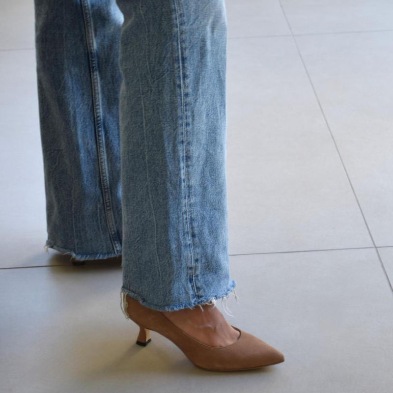 Amarilli scarpe da donna e da sposa dalia pelle camoscino