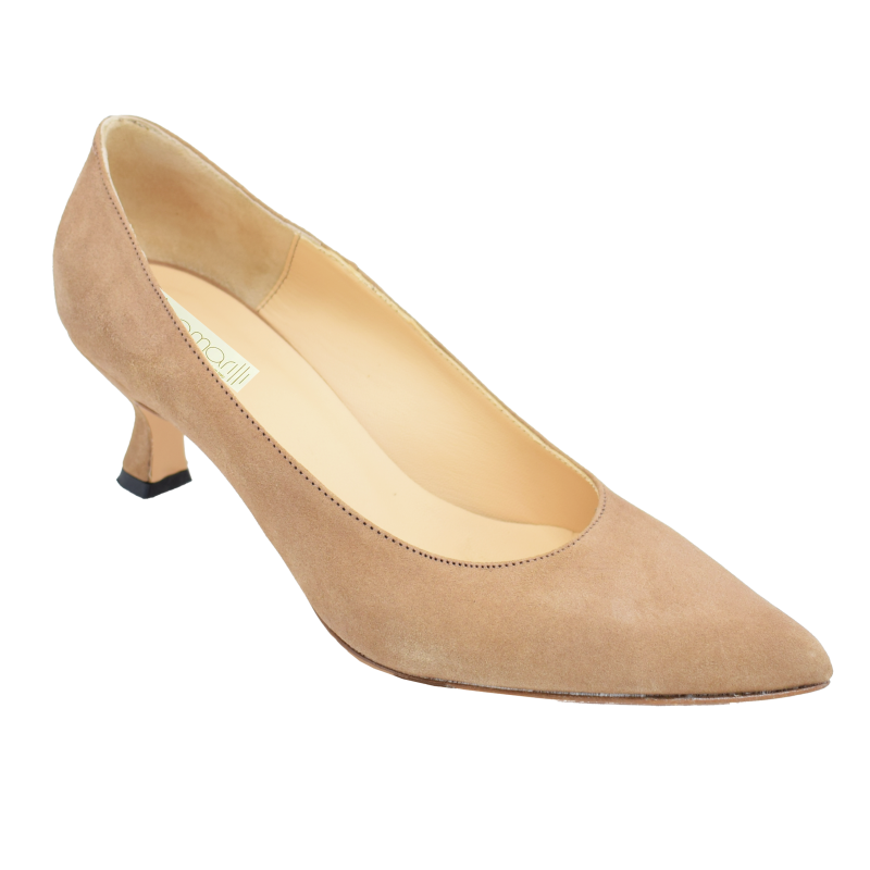 Amarilli scarpe da donna e da sposa dalia pelle camoscino